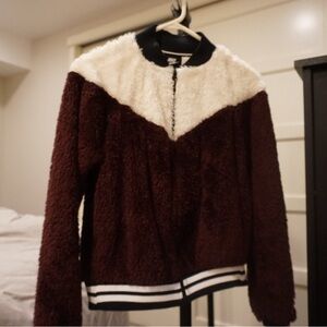 Nike sherpa track jacket